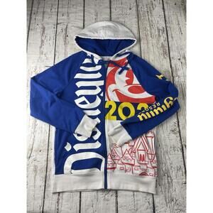 Walt Disney World Park 2021 Full Zip Hoodie Sweatshirt Large